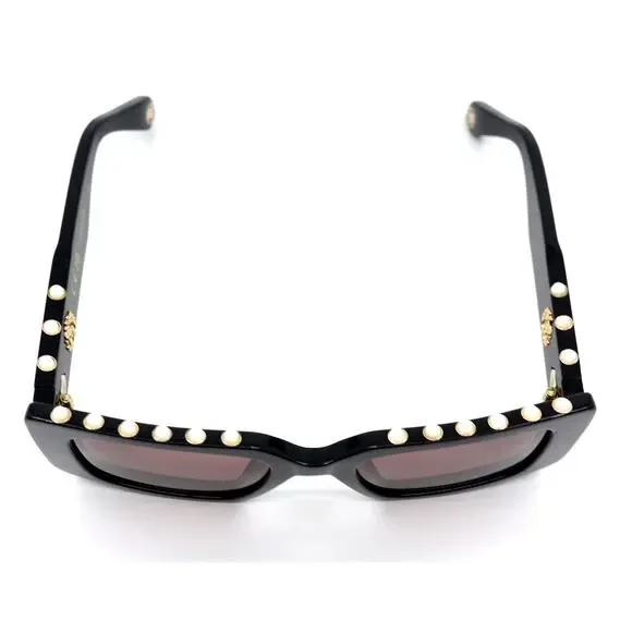 NEW ROBERTO CAVALLI SRC039S 700Y BLACK PURPLE LENS AUTHENTIC SUNGLASSES - Picture 12 of 13